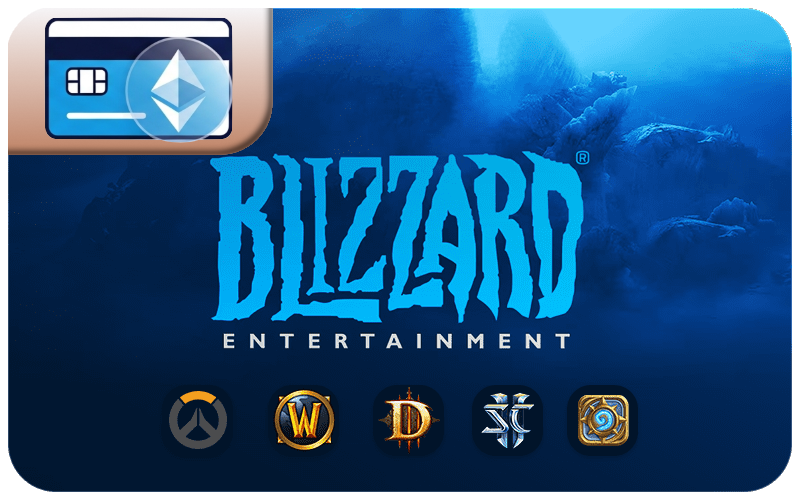 Blizzard Gift Card for WoW and Overwatch
